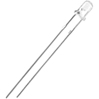 sourcing map Diodo Emisor de Infrarrojos IR Led Diodos Emisores de Luz Clara de Cabeza Redonda 10pcs 3 mm 940 nm